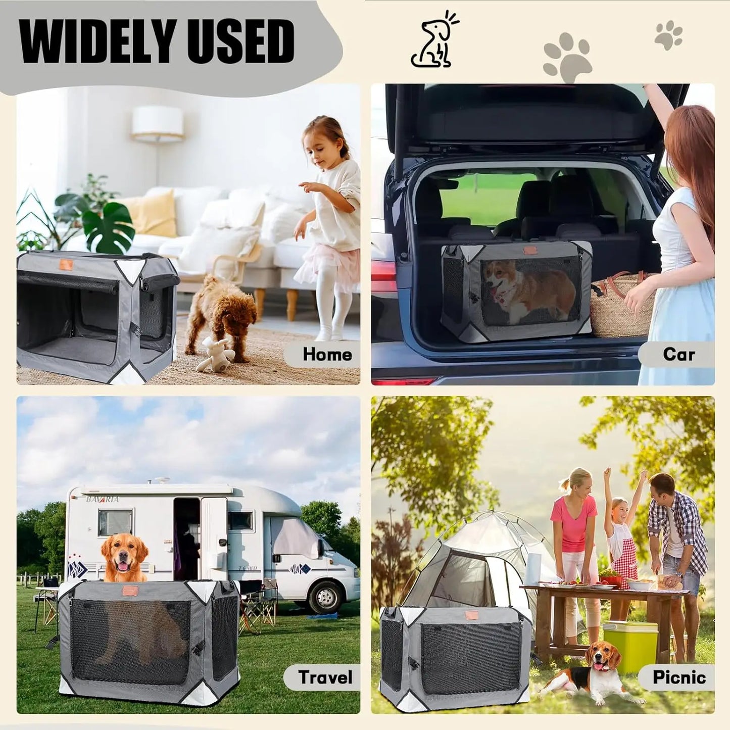 Collapsible Pet Crate