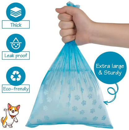 Disposable Pet Waste Bags with Dispenser