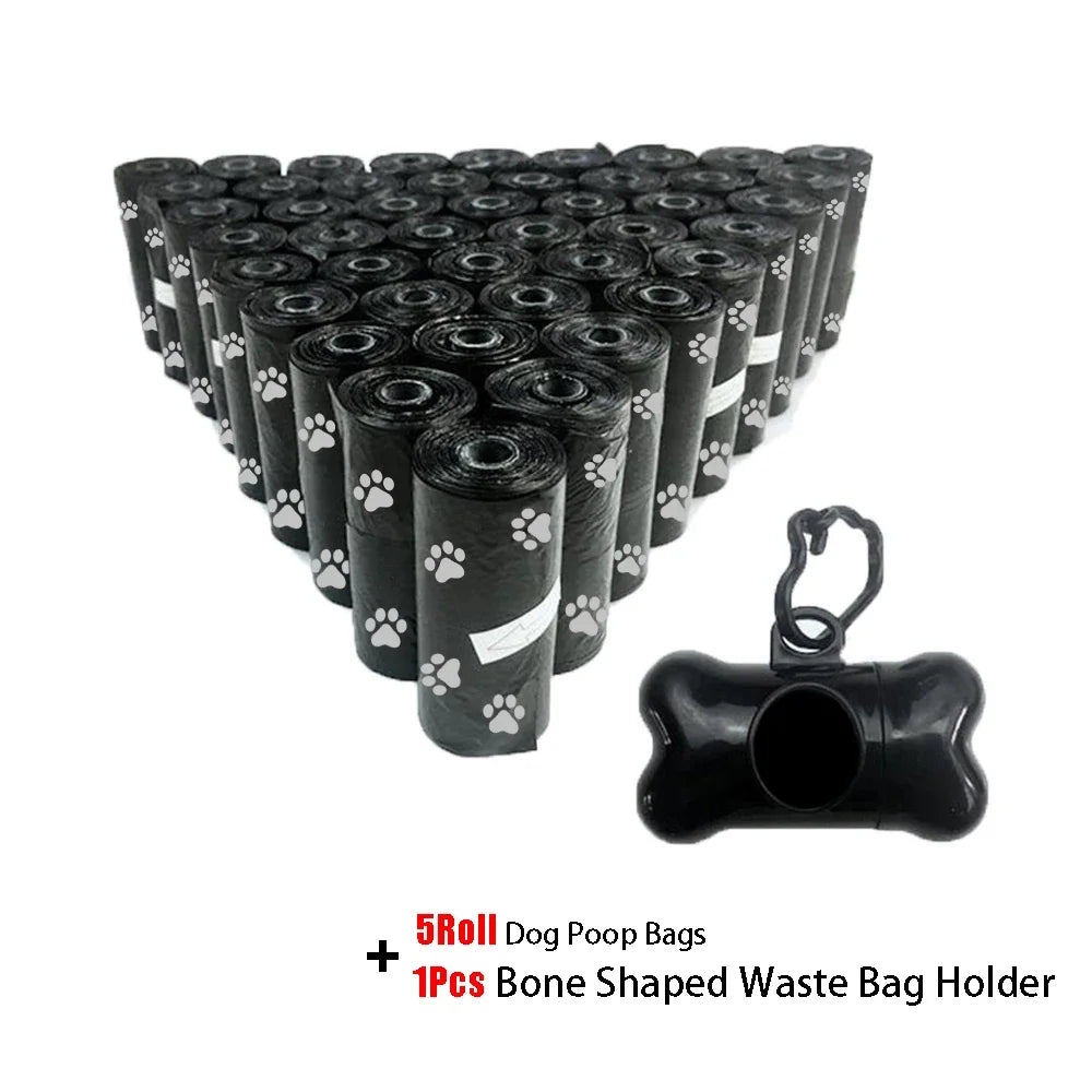 Disposable Pet Waste Bags with Dispenser