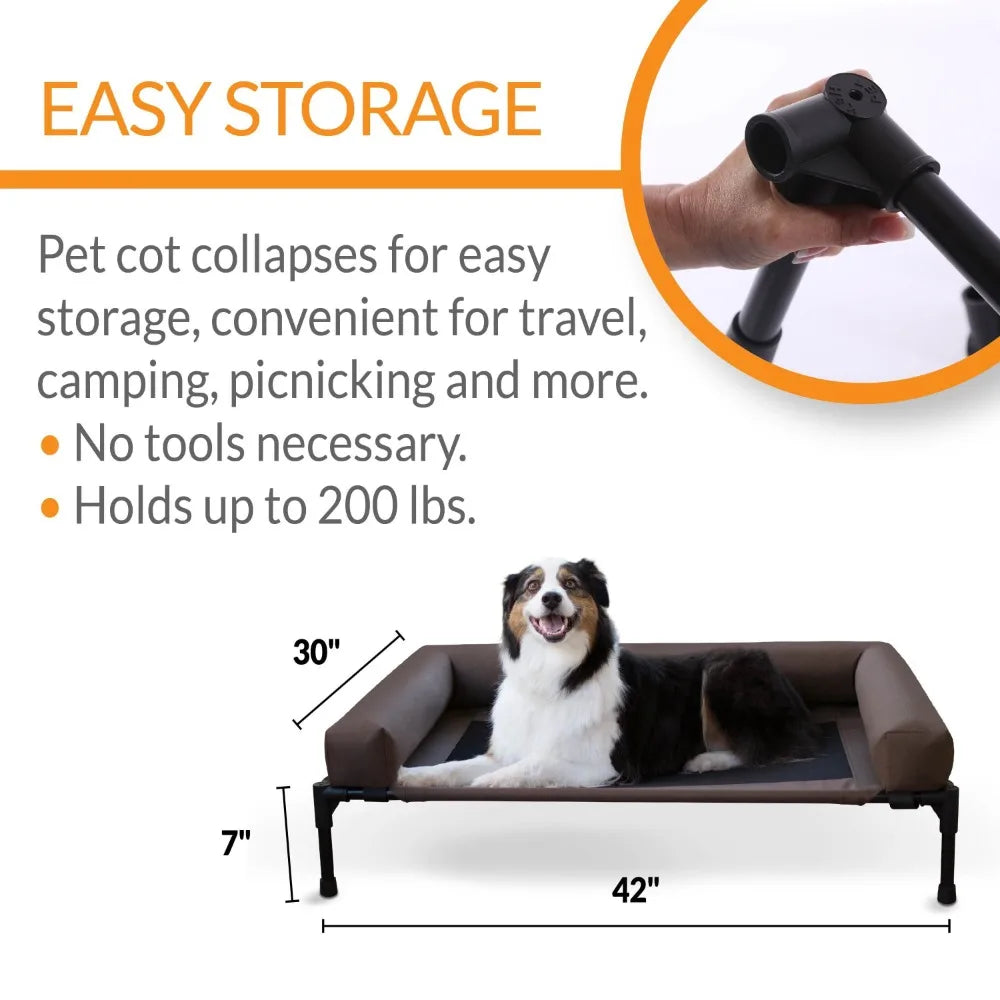 Elevated Mesh Pet Cot